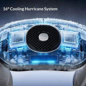 Wholesale 2400Mah LED Display 5 Speeds Neck <b>Fan</b> <b>USB</b> <b>Mini</b> Portable Quiet Bladeless Summer Wearable for Sports Outdoor - Product Image 4