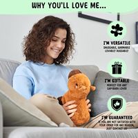 OEM ODM Poupée en peluche avec logo personnalisé, ours en peluche fait à la main, fabricant, peluche pondérée, animal en peluche, peluche super douce à offrir