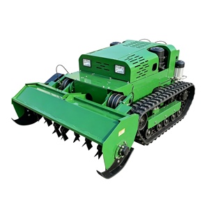 Cortadora de Césped Robótica con Control Remoto, Cortadora de Césped Multifuncional Diésel con 1 Año de Garantía - Product Image 6