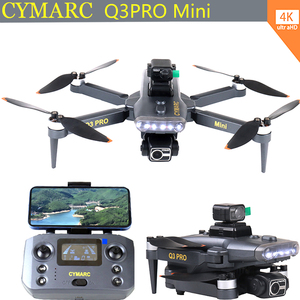 Drone Q3 <span class=keywords><strong>Mini</strong></span> <span class=keywords><strong>Pro</strong></span> GPS 4K Professionnel avec double caméra, nacelle <span class=keywords><strong>3</strong></span> axes, WIFI 5G FPV et évitement d'obstacles - Product Image 4