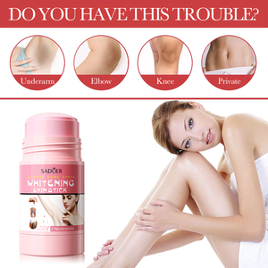SADOER Crème Corporelle Éclaircissante Puissante pour Genoux, Aisselles et Zones Intimes, Élimine les Taches Noires, pour Peaux Foncées - Product Image 4