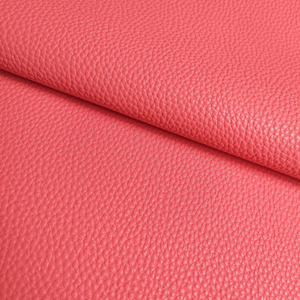 Tissu en cuir recyclé texturé litchi personnalisé pour <span class=keywords><strong>ameublement</strong></span> et sacs, avec <span class=keywords><strong>différents</strong></span> supports - Product Image 3