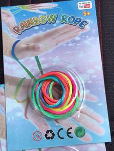 Jouet éducatif en corde arc-en-ciel unisexe 2025, plastique PC, épaisseur 3 mm, longueur 160 m, certifié EN71 pour les enfants de 2 à 4 ans et de 5 à 7 ans - Product Image 2