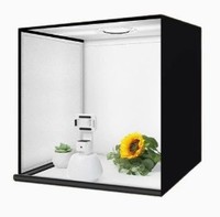 Studio Fotografi Bestseller 80*80cm 4 Lampu Bar Tiga Warna Cahaya Foto Kotak Cahaya Kecil untuk Pemotretan Still Life Prop Latar Belakang