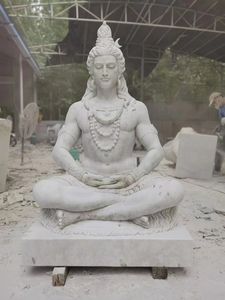 พระโพธิสัตว์<span class=keywords><strong>กวน</strong></span><span class=keywords><strong>อิ</strong></span><span class=keywords><strong>ม</strong></span> พระพุทธรูปหินอ่อนสีขาวขนาด<span class=keywords><strong>ใหญ่</strong></span> งานฝีมือขัดเงา ดีไซน์ดั้งเดิม สำหรับใช้ในสวนสาธารณะ - Product Image 5