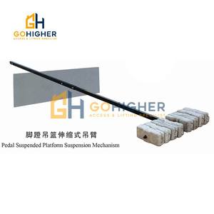 ZLP400 pédale corde plate-forme suspendue andamios colgantes manuelles <span class=keywords><strong>nettoyage</strong></span> de vitres externes manuel berceau zlp630 - Product Image 4