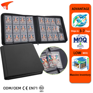 Torson - Carpeta de Cuero Sintético con 12 Bolsillos para 384+ Cartas, 35PT, Impermeable, para Yugioh Tcg Mtg UG Topladers, Álbum de Fotos - Product Image 1