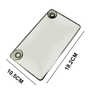 Protection décorative anti-reflet pour plaque d'immatriculation de <span class=keywords><strong>moto</strong></span>, effet flou clair, pour la protection de l'identité de la <span class=keywords><strong>moto</strong></span> - Product Image 4