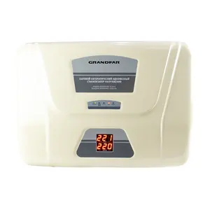 GRANDFAR 15000VA(W) AC 95V-280V small portable voltage regulators relay type 15kva automatic voltage stabilizers