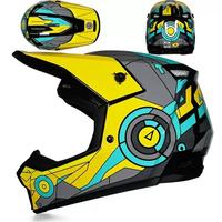Nouveau Casque Moto Intégral ABS 2026 Homologué DOT Toutes Saisons Tout-Terrain