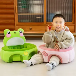 Multiple Colors Infant Sofa Portable Animal Chair And Sofa For Baby Crystal Super Soft PP Cotton Learning Sit Baby Products