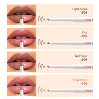 Crayon à lèvres rétractable longue tenue, maquillage vegan naturel, résistant à la transpiration, marque privée, vente en gros