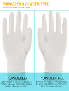 latex examination gloves powder-free non-surgical latex disposal gloves industrial latex gloves - Product Image 6