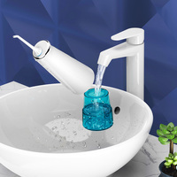 Hydropulseur dentaire portable sans fil rechargeable IPX7 pour les dents, les gencives et les appareils dentaires – Soin bucco-dentaire