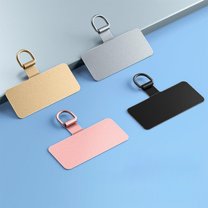 Chống Mất Tùy Chỉnh Thép Không Gỉ Điện Thoại Dây Buộc Clip Phổ Điện Thoại Di Động Dây Đeo Kim Loại Vá Tether Pad Cho Tất Cả Các Trường Hợp Điện Thoại - Product Image 1