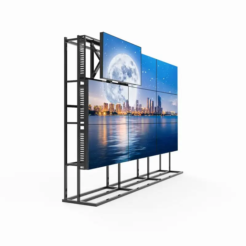 55Inch 4X4 Ultra Smalle Bezel Mount Monitor Multi Screen Reclame Lcd Video Wall Scherm