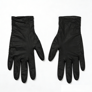 Gants jetables en nitrile à <span class=keywords><strong>manchette</strong></span> longue, protection étendue, gants en nitrile noir <span class=keywords><strong>pour</strong></span> <span class=keywords><strong>tatouage</strong></span> et nettoyage dentaire, usage polyvalent - Product Image 5