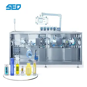 Automatic Plastic Olive Oil Ampoule Bottle Filling and Sealing Machine