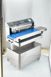 FRV1000NP Semi Automatic Vertical Band <b>Plastic</b> Bag Heat Sealer Packing Sealing Machine - Product Image 3