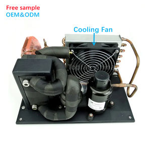 مراوح حرارية تعمل بالكهرباء مبرد بالهواء مبرد بالهواء PC نظام Hvac مروحة تبريد 12 فولت 24 فولت لوحدة التبريد - Product Image 5