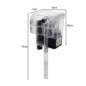 Klein Stil Filter Voor Aquarium, Aan De Muur Gemonteerde Sponsfilter Voor Aquarium, Extern Filter Voor Aquarium - Product Image 3