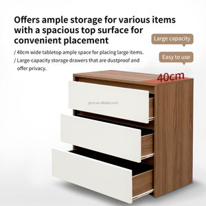 Armoire de rangement moderne en bois, directement de l'usine, grande <span class=keywords><strong>commode</strong></span> à <span class=keywords><strong>5</strong></span> <span class=keywords><strong>tiroirs</strong></span>, meubles de chambre à coucher, panneau en PB, <span class=keywords><strong>commode</strong></span> pour chambre à coucher - Product Image 5