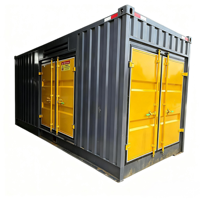 Conteneur de banc de charge horizontal de 20 pieds, haute précision, homologué internationalement, 2000 kW, pour test de générateurs AC6kV/AC10kV/AC13.8kV
