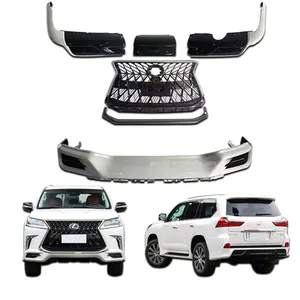 TRD body kit For 2016 and 2021 lexus LX570 adapted to upgrade front bumper grille suite before China open