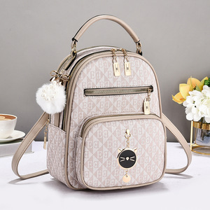 Women's 2026 New Arrival Fashionable Casual Bag PU Zipper Polyester Lining-European Retro Style for Female Students - Product Image 4