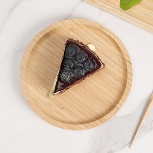 Bandejas para vasos al por mayor, platos artesanales de bambú y madera, platos llanos, platos para queso de barbacoa, platos para repostería y frutas secas - Product Image 1