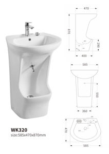 Nouvel Arrivage Lavabo pour Ablutions Wudu, Cuvette <span class=keywords><strong>de</strong></span> Lavage des <span class=keywords><strong>Pieds</strong></span> pour <span class=keywords><strong>Salle</strong></span> <span class=keywords><strong>de</strong></span> <span class=keywords><strong>Bain</strong></span>, Station <span class=keywords><strong>de</strong></span> Wudu pour Mosquée Musulmane - Product Image 3