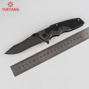 YUEYANG taşınabilir EDC Survival taktik açık kamp bıçağı yüksek sertlik 3Cr13 paslanmaz çelik bıçak G10 kolu OEM - Product Image 6
