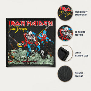 Patch Ricamato Personalizzato per Band di Heavy Metal, Termoadesivo o da Cucire su Giacche, Cappelli, Zaini - Product Image 2
