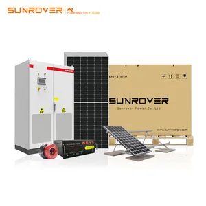 Sistema di energia solare sistemi di energia solare ibridi domestici 150KW 250KW 500KW sistema di pannelli solari per industrie e uso domestico