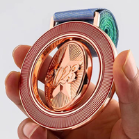 Conception gratuite Logo Sports personnalisés Marathon Running Soccer Football Basketball Médaille 3D