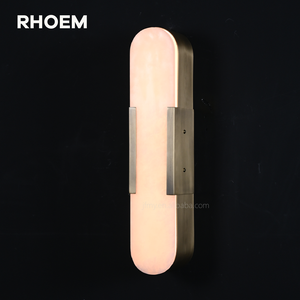 <span class=keywords><strong>Lampada</strong></span> da Parete in Cristallo e Alabastro di Lusso per Soggiorno e <span class=keywords><strong>Camera</strong></span> da Letto, Illuminazione Decorativa per la Casa, Luce di Design Personalizzabile - Product Image 2