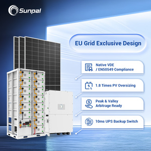 Système d'énergie solaire hybride industriel hors réseau Sunpal 100Kw 125Kw - Product Image 2