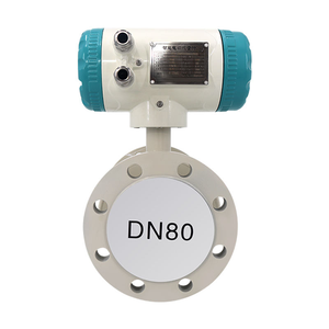 デジタル<span class=keywords><strong>LCD</strong></span>ステンレス鋼電磁流量計、精度0.5%、パルス4-20mA/RS485 Modbus OEM IP65、水道測定用 - Product Image 3