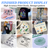 Nueva Impresora de Película PET A3 DTF para Impresión de Camisetas y Prendas con Tinta de Pigmento, Cabezal Epson Automático, Impresora Digital con 1 Año de Garantía
