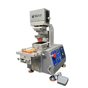 World Creativity Mini <b>Pad</b> Printing Machine SC-MINI1B Monochrome Pneumatic Drive Ink <b>Printer</b> For Label Desktop Use - Product Image 4