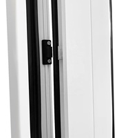 Ventana de PVC Económica con Vidrio Templado y Persiana para Cocina de Apartamento y Uso en Hoteles