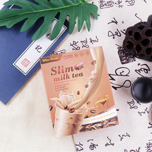 Winstown teh susu ramping, teh kocok susu boo teh pelangsing susu 10g * 10 sachet/kotak ekstrak Ginseng - Product Image 3