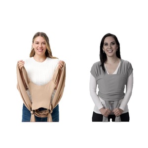 Fascia Porta Bebè Ergonomica Regolabile e Pieghevole in Cotone, Morbida per il Comfort della Pelle sulla Pelle, Vendita all'Ingrosso - Product Image 4