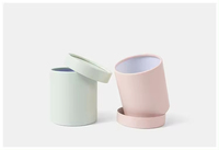 Vente en gros de petites boîtes à fleurs de luxe personnalisées pour cadeau de mariage avec cylindre rond en forme de fleur de rose pour maman, mère, saint-valentin