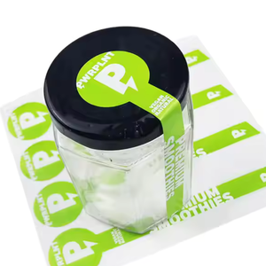 Mạnh mẽ dính vĩnh viễn Sticker tùy chỉnh chai an Ninh Nhãn Làm xáo trộn rõ ràng thực phẩm con dấu Sticker - Product Image 1