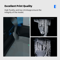 Resina de Fotopolímero Resistente Inslogic, Alta Resistencia a la Flexión, Resina para Impresión 3D 405 para Piezas de Carga, Alta Pureza, Capa de 0.05 mm