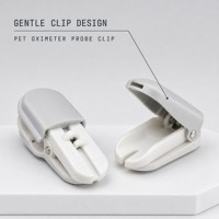Clip de sonde d'oxymètre de pouls pour animaux de compagnie, pour surveillance vétérinaire, conception de clip doux