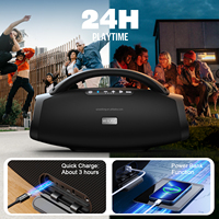W-KING X20 Enceinte de fête étanche IPX7 avec basses puissantes, application, égaliseur, charge rapide, TWS, OTG, TF, USB, AUX