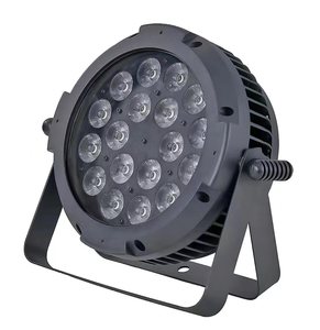 Luci Par LED Impermeabili IP65 18X10W RGBW 4in1 per Palcoscenico Illuminazione Esterna Controllo DMX512 Attrezzatura Professionale per DJ - Product Image 1
