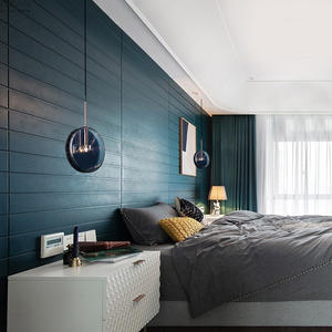 Lámpara Colgante Moderna Minimalista de Cristal de una Sola Cabeza, Estilo Nórdico, LED, Altura Ajustable, para Comedor, Dormitorio, Cafetería, con Alimentación CA - Product Image 3